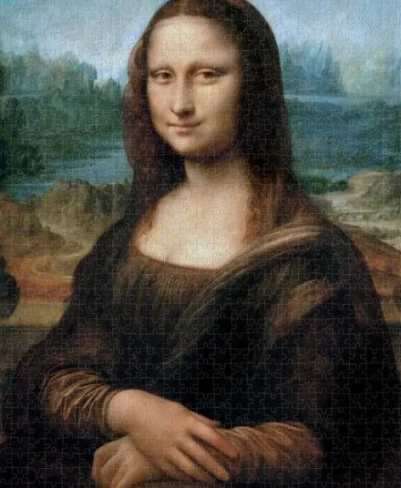 Londji - puzzle Mona Lisa 1000 elementów