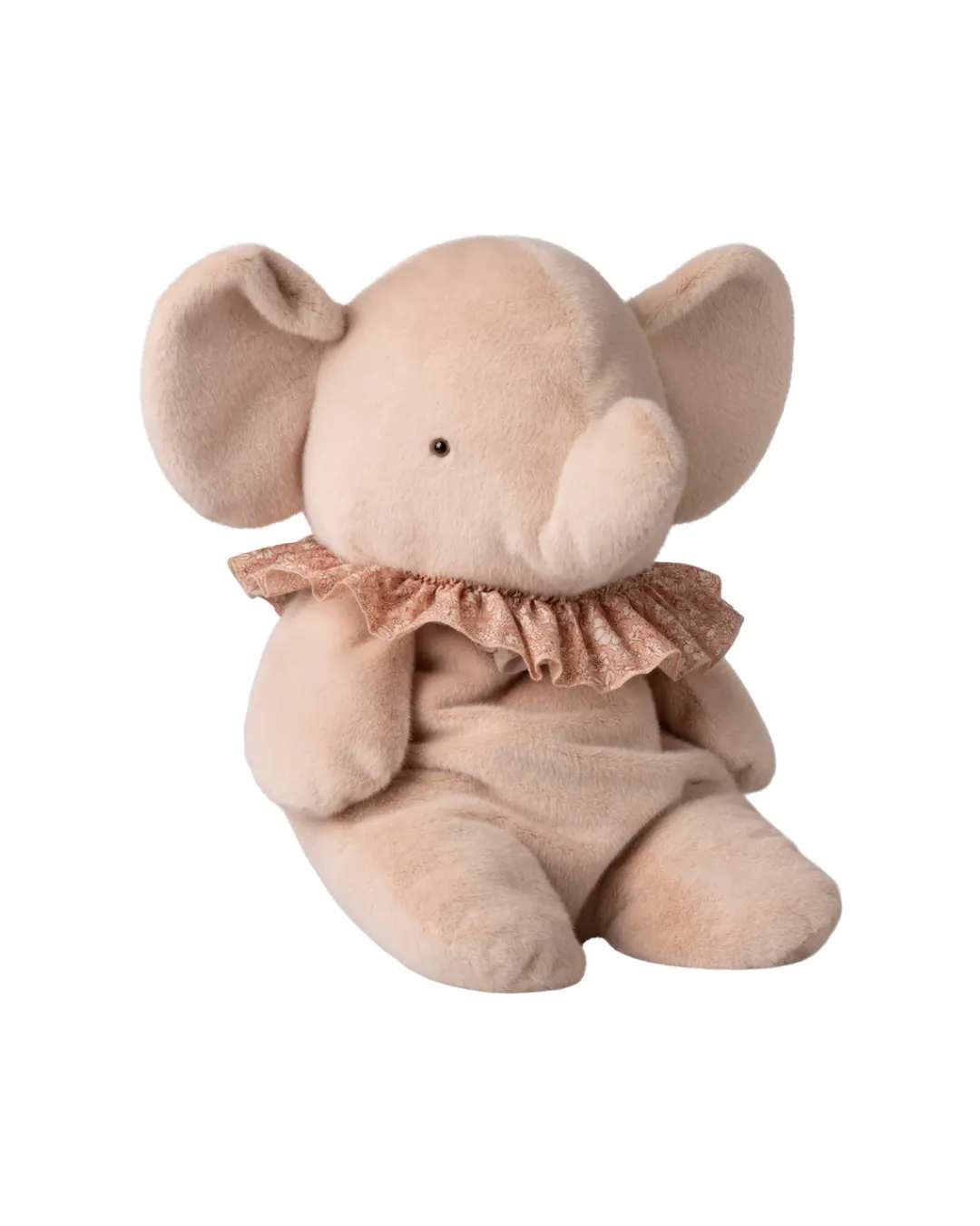 Maileg - duży pluszowy słoń Elephant Plush pudrowy 45 cm