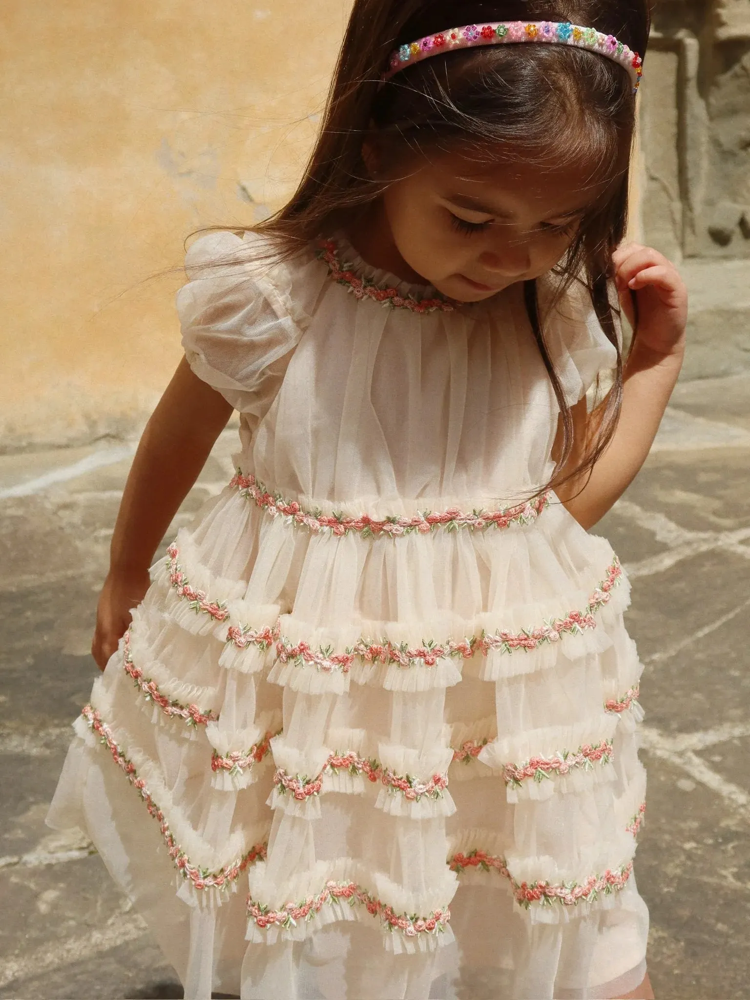 Konges Sløjd - sukienka Joelle Buttercream