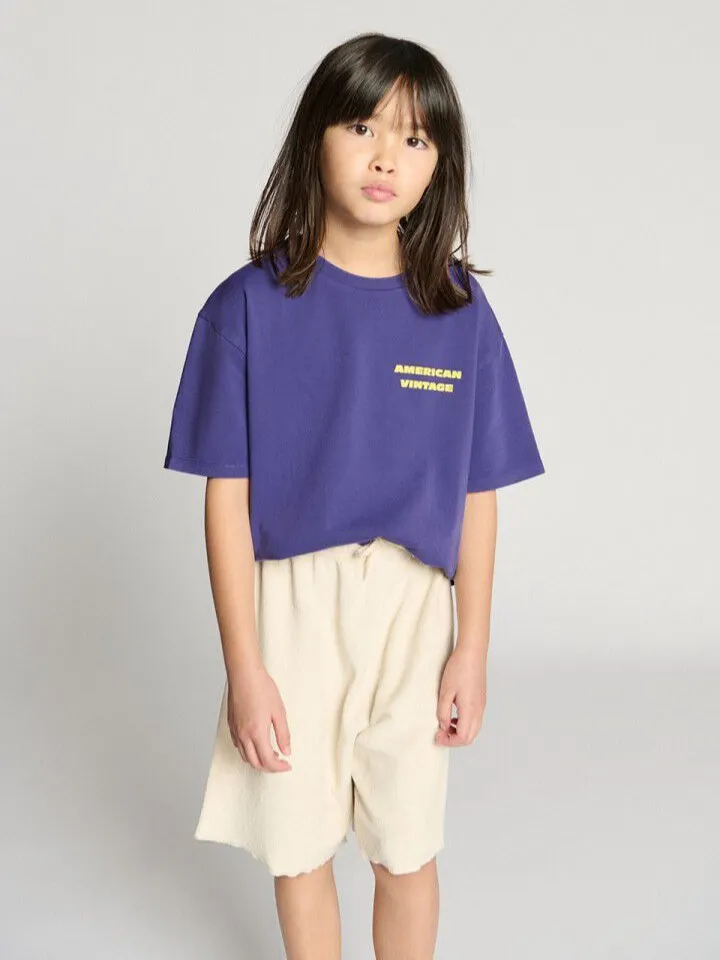 American Vintage - t-shirt dziecięcy FIZVALLEY Myrtille Vintage
