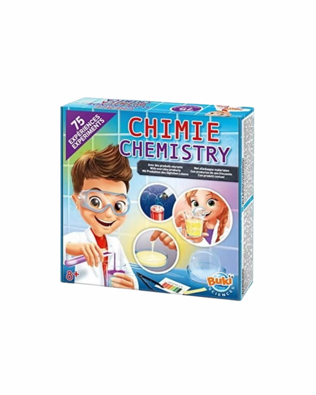 Buki - laboratorium chemiczne 75 eksperymentów