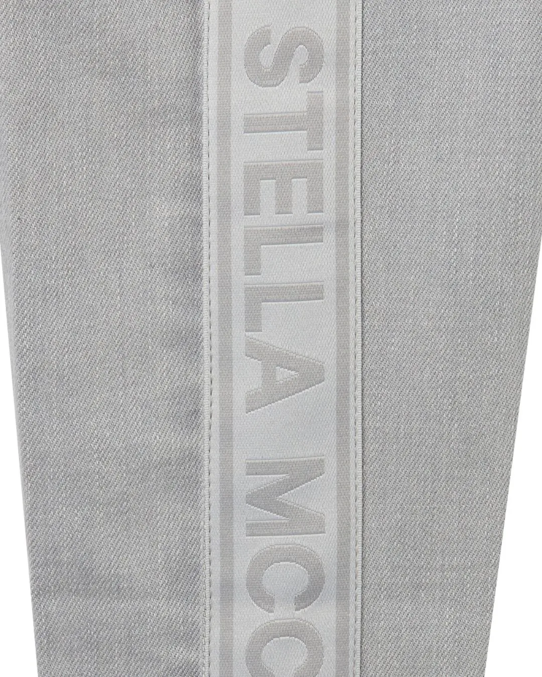 Stella McCartney - spodnie jeansowe dziewczęce Denim Stretch Trousers w/Logo Tape Stella McCartney - spodnie jeansowe dziewczęce Denim Stretch Trousers w/Logo Tape