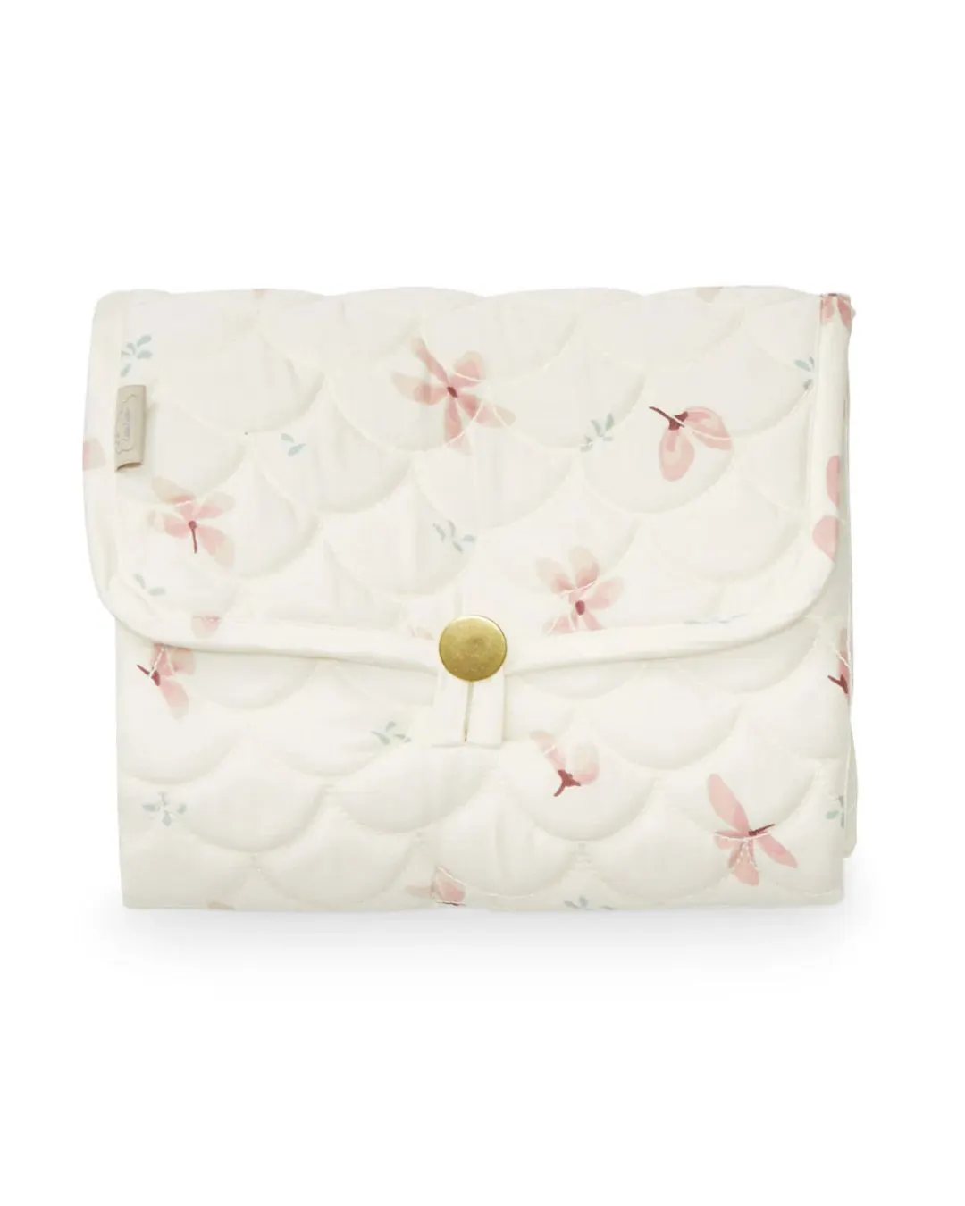 Cam Cam Copenhagen - pikowana mata do przewijania Windflower Creme