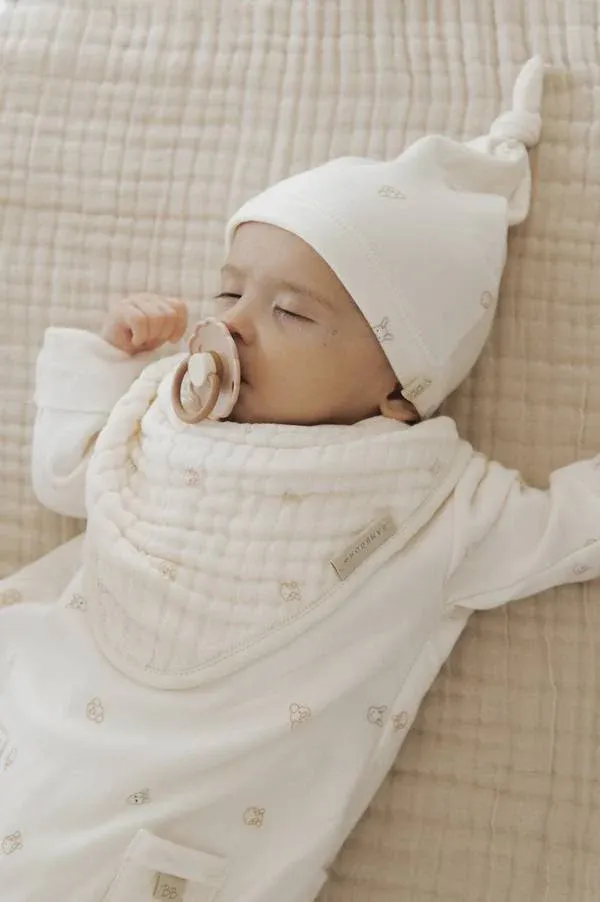 Bamboom - bawełniany śliniak z muślinu Animal Friends