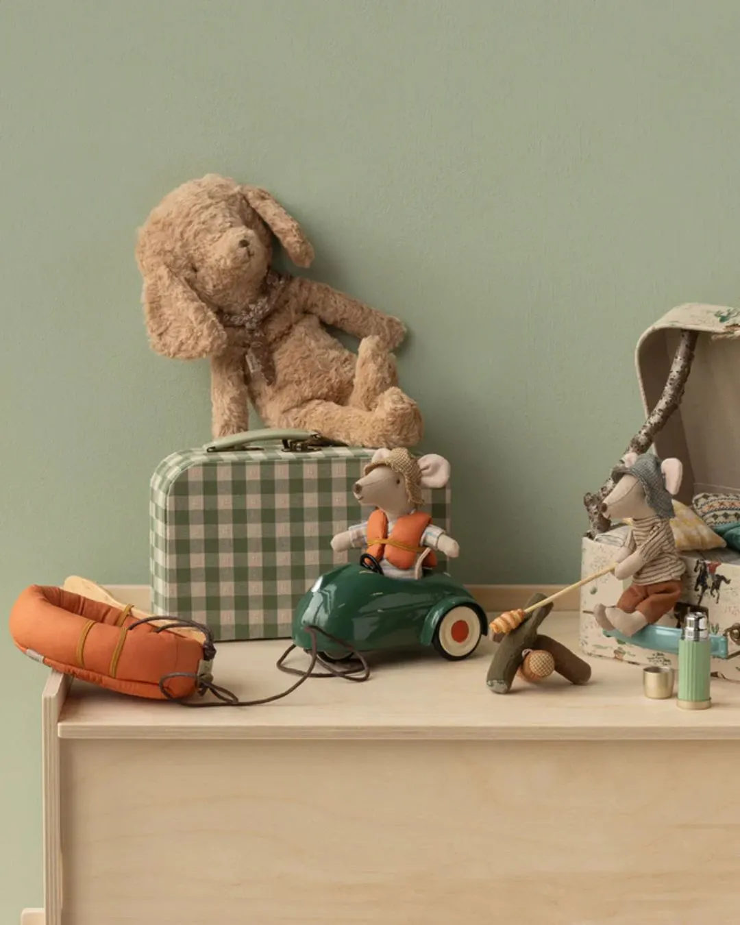 Maileg - samochód dla myszki - Dark Green Maileg - samochód dla myszki - Dark Green