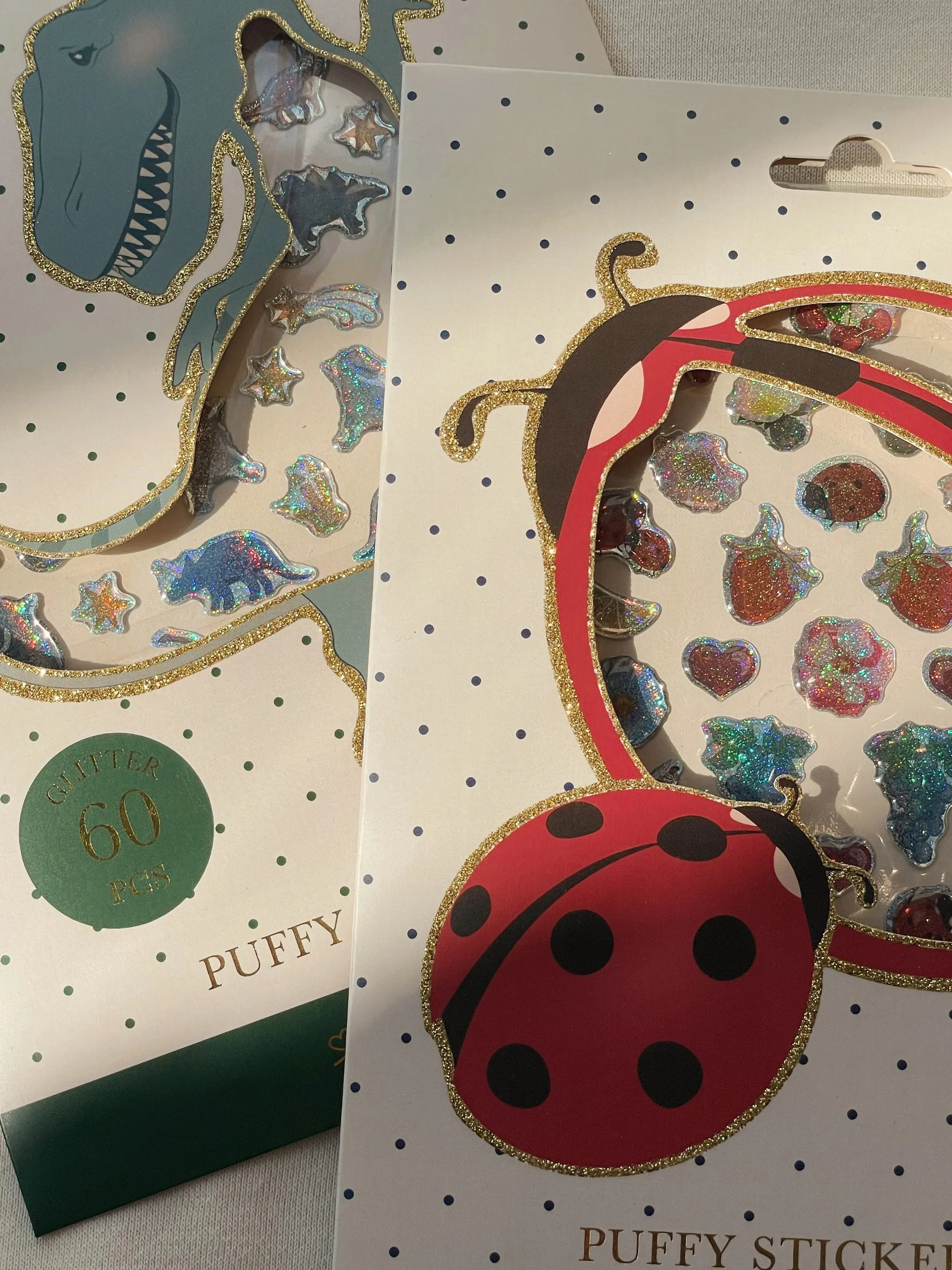 Konges Sløjd - naklejki 3d dla dzieci Dino