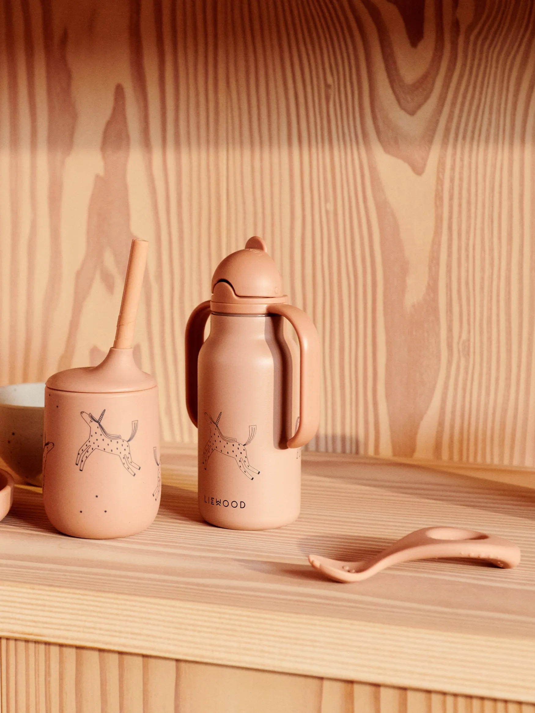 Liewood - bidon termiczny dla dzieci 250 ml Pale Tuscany