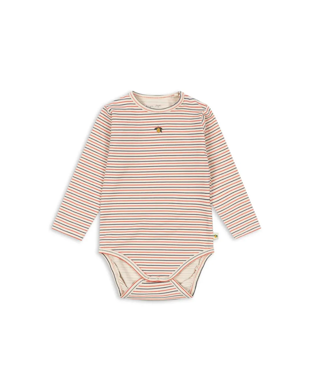 Konges Sløjd - body niemowlęce basic Stripe Tricolore Petit