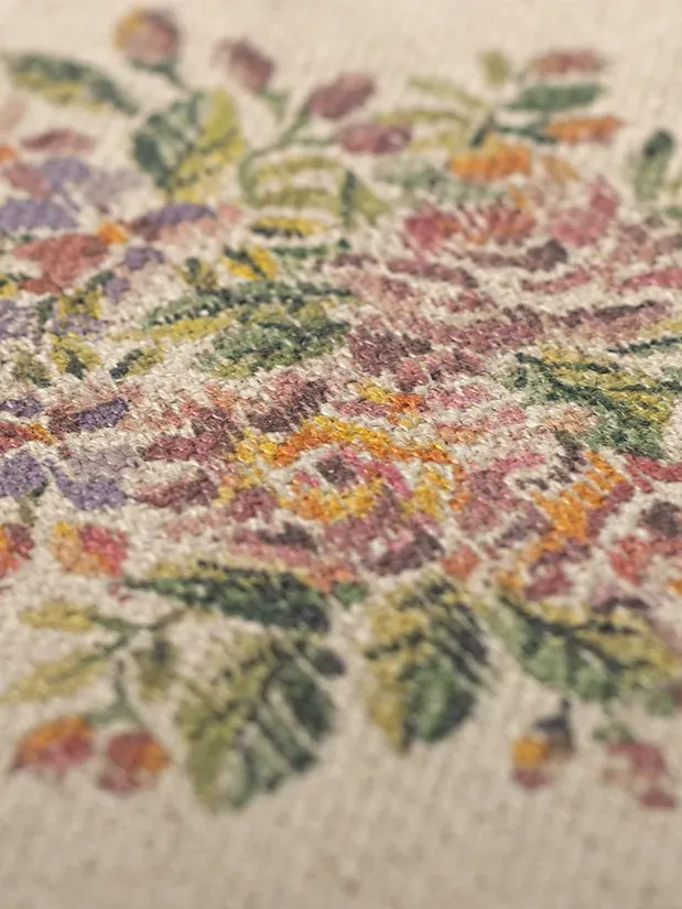 Maileg - duży dywanik w kwiatki dla myszek Maileg - duży dywanik w kwiatki dla myszek