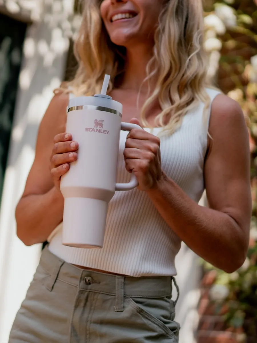 Stanley - kubek Quencher H2.O FlowState™ Tumbler 1,18 L Rose Quartz