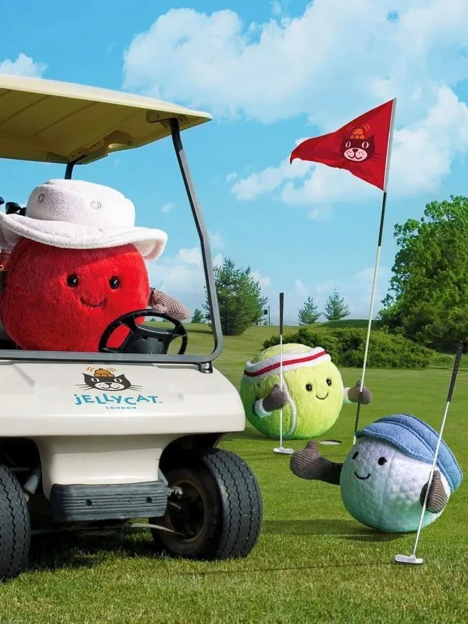Jellycat - Wesoła Piłka Golfowa 6 cm Jellycat - Wesoła Piłka Golfowa 6 cm