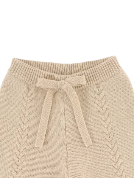 Donsje - spodnie z wełny merino Sulien Merino Wool Trousers Soft Sand