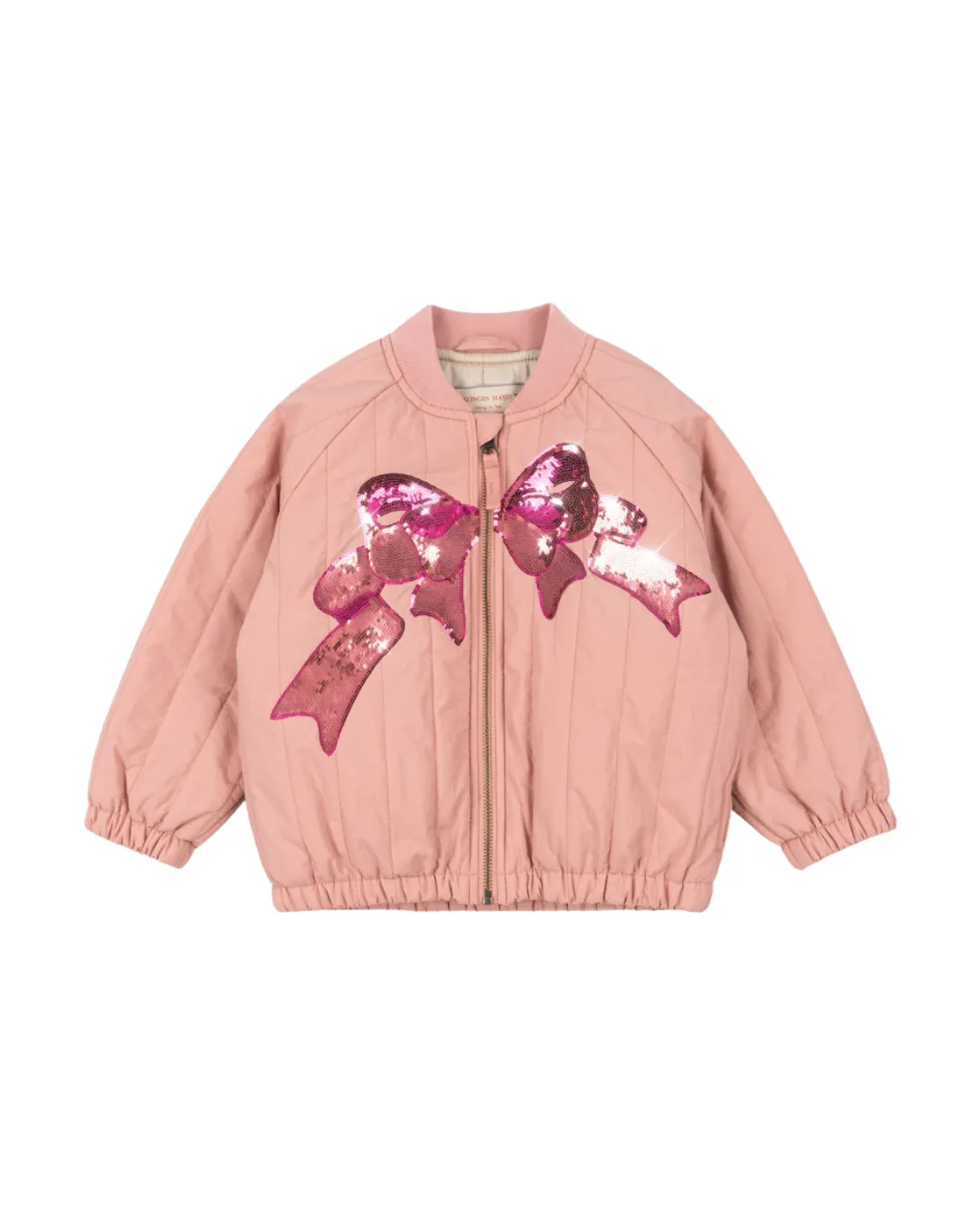 Konges Sløjd - pikowana kurtka bomberka Juno Sequin Bomber Jacket Rosette Konges Sløjd - pikowana kurtka bomberka Juno Sequin Bomber Jacket Rosette
