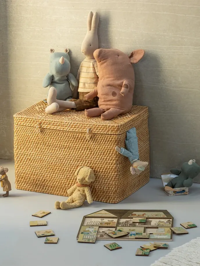 Maileg - puzzle Farmhouse z mysią dziurą Maileg - puzzle Farmhouse z mysią dziurą