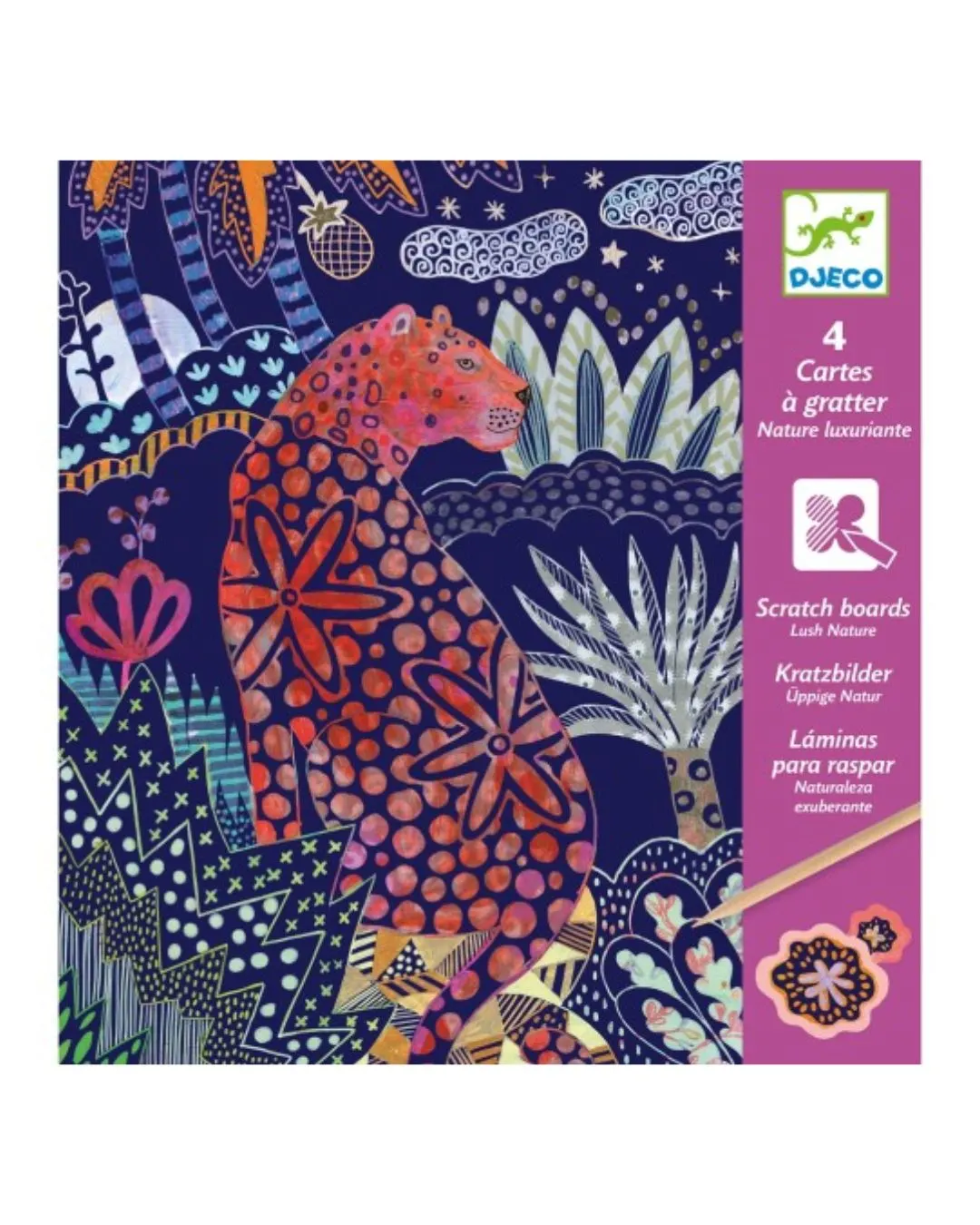 Djeco - wydrapywanka dla dzieci natura