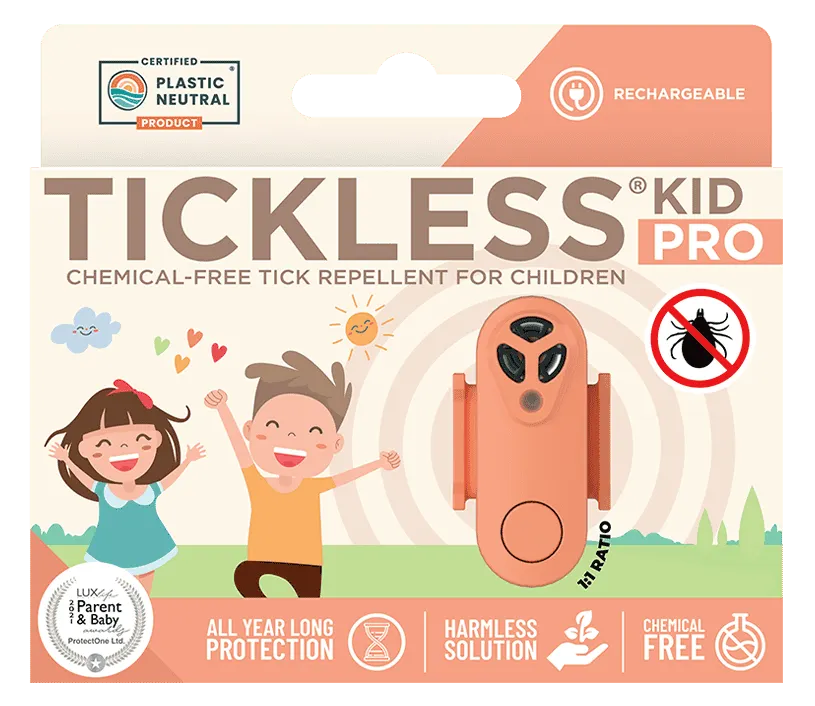 Tickless - Tickless Kid PRO Hot Peach Tickless - Tickless Kid PRO Hot Peach