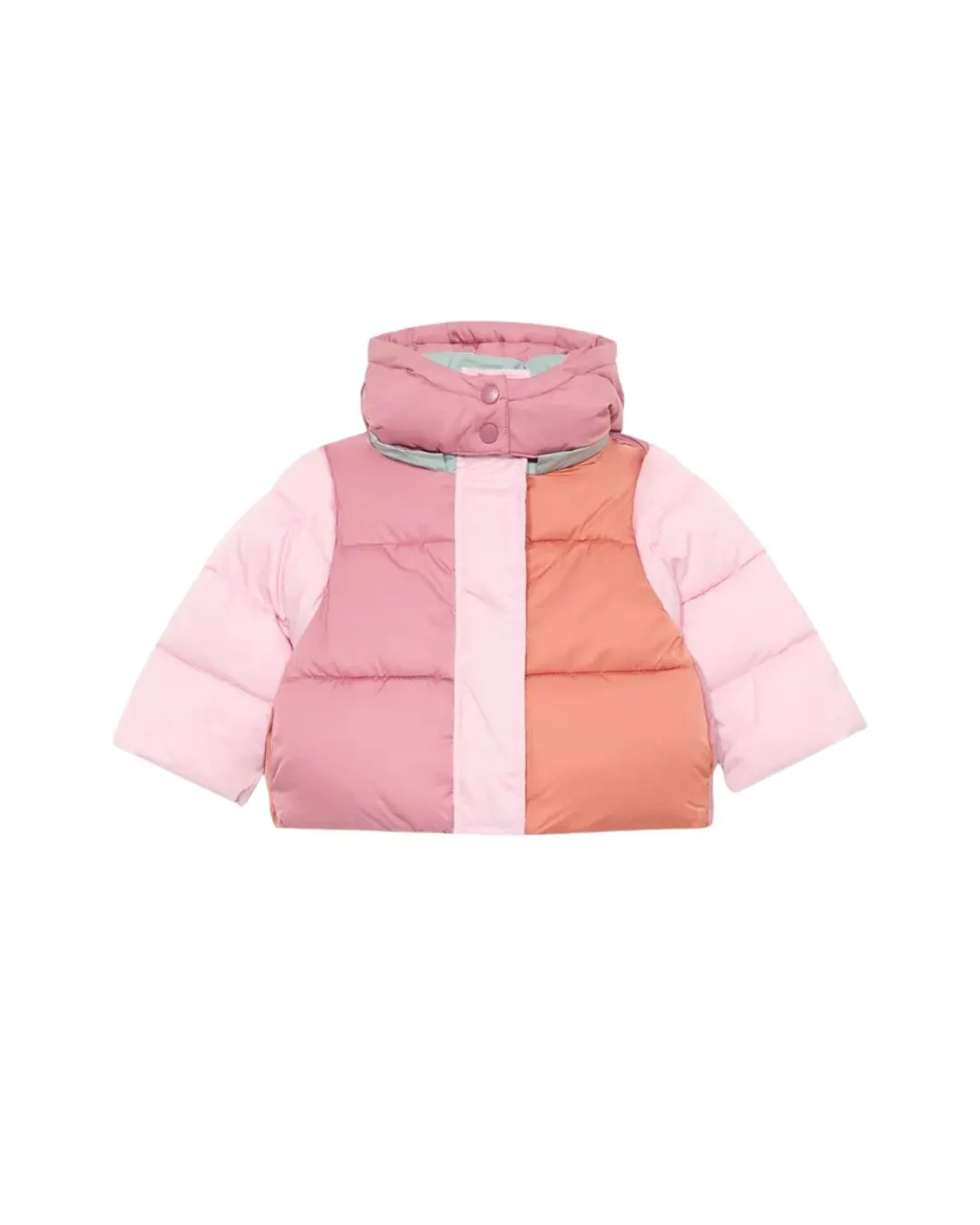 Stella McCartney - puchowa kurtka Colorblock Stella McCartney - puchowa kurtka Colorblock