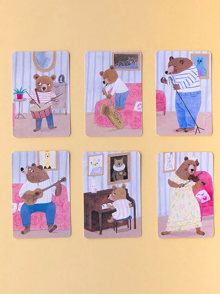 Londji - gra karciana Zwierzęcy Muzyczny Big Band