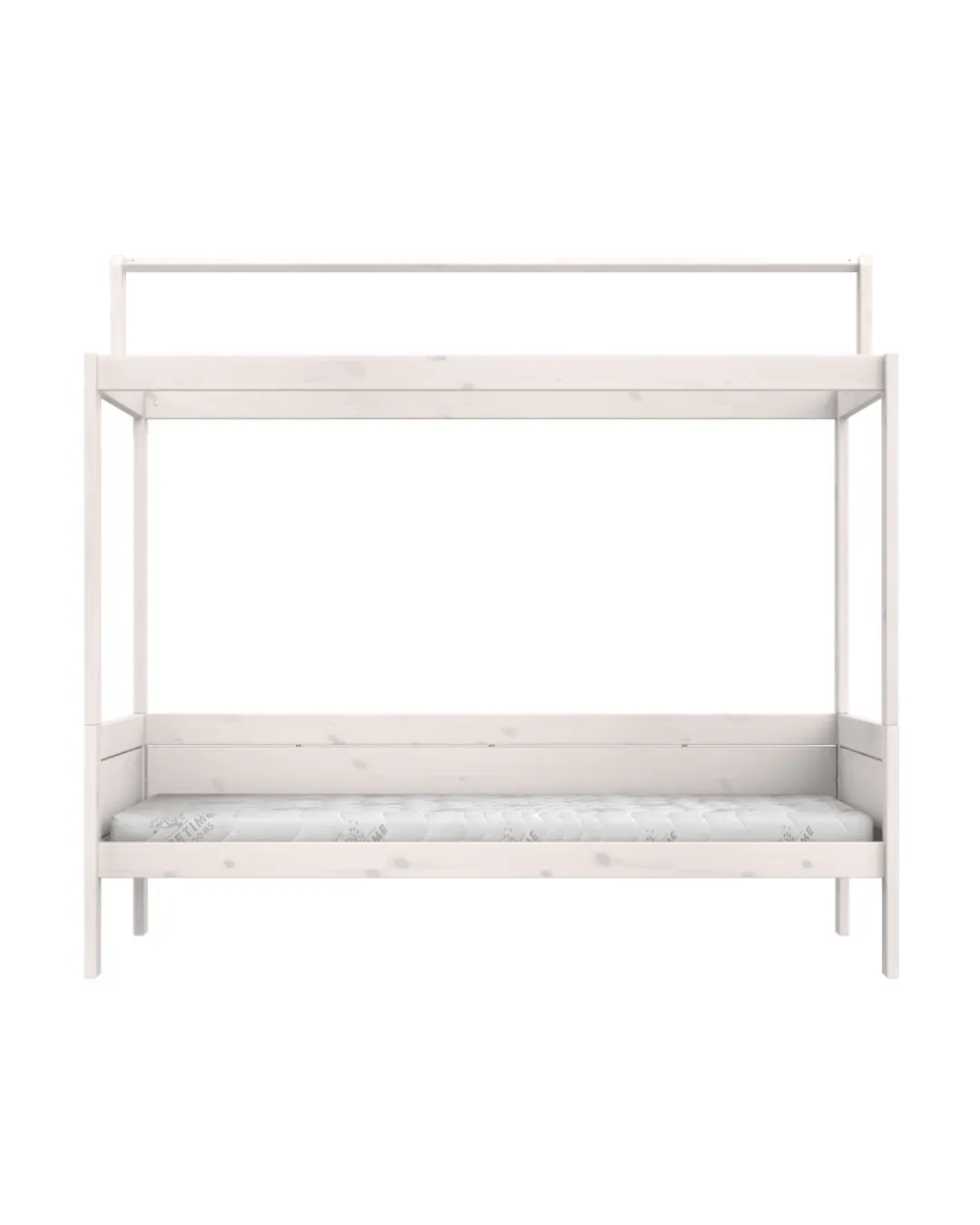LIFETIME Kidsrooms - łóżko dziecięce z konstrukcją górną Whitewash Standard LIFETIME Kidsrooms - łóżko dziecięce z konstrukcją górną Whitewash Standard