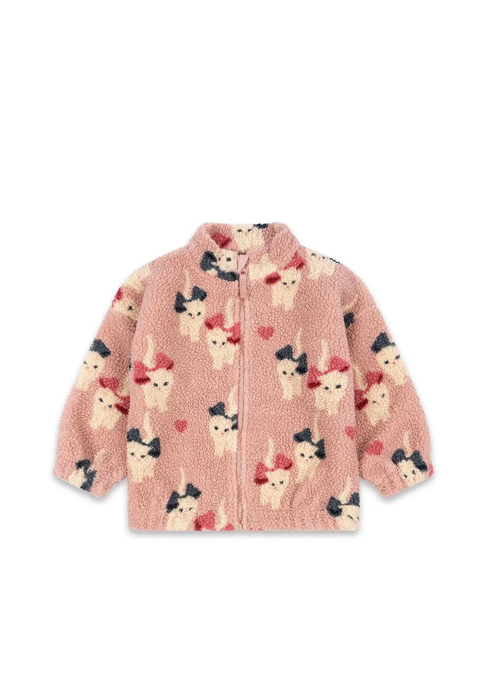 Konges Sløjd - kurtka dziecięca Jody Teddy Jacket GRS Lady Bow Kitty