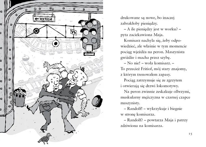 Wydawnictwo Zakamarki - Tajemnica pociągu, Biuro Detektywistyczne Lassego i Mai