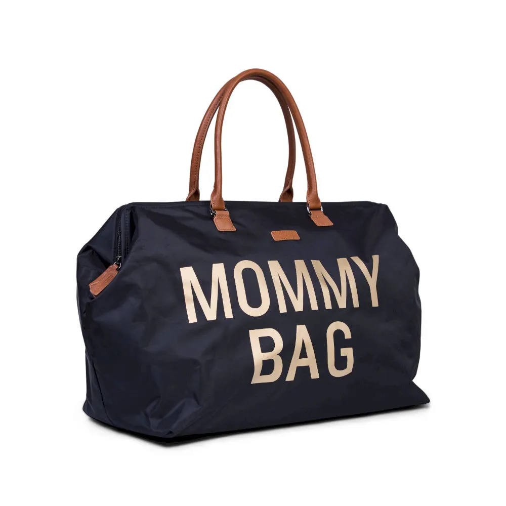 Childhome - Torba Mommy Bag Czarno-Złota Childhome - Torba Mommy Bag Czarno-Złota