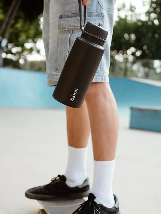 B.box - Butelka termiczna ze składanym ustnikiem – termos ze stali nierdzewnej 1l Deep Space