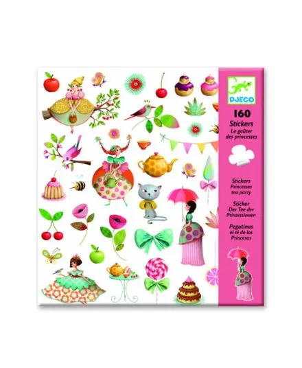 Djeco - naklejki dla dzieci Przyjęcie księżniczki Djeco - naklejki dla dzieci Przyjęcie księżniczki