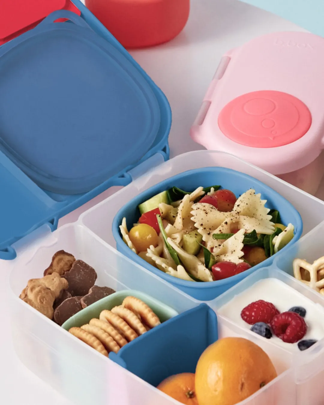 B.Box - silikonowy pojemnik z pokrywką do lunchboxa Ocean B.Box - silikonowy pojemnik z pokrywką do lunchboxa Ocean