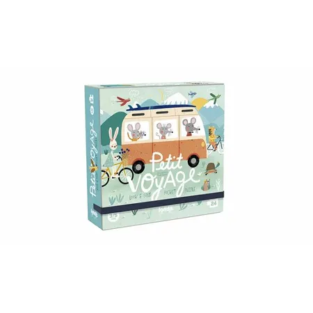 Londji - puzzle kieszonkowe z grą obserwacyjną Mała Podróż