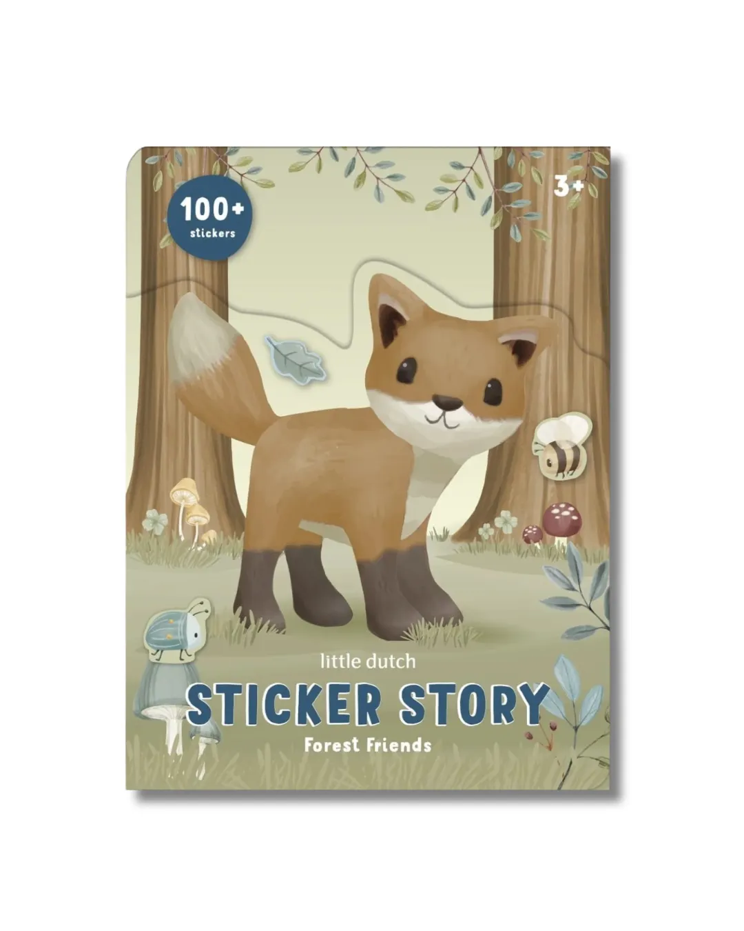 Little Dutch - Książeczka z naklejkami Forest Friends Little Dutch - Książeczka z naklejkami Forest Friends