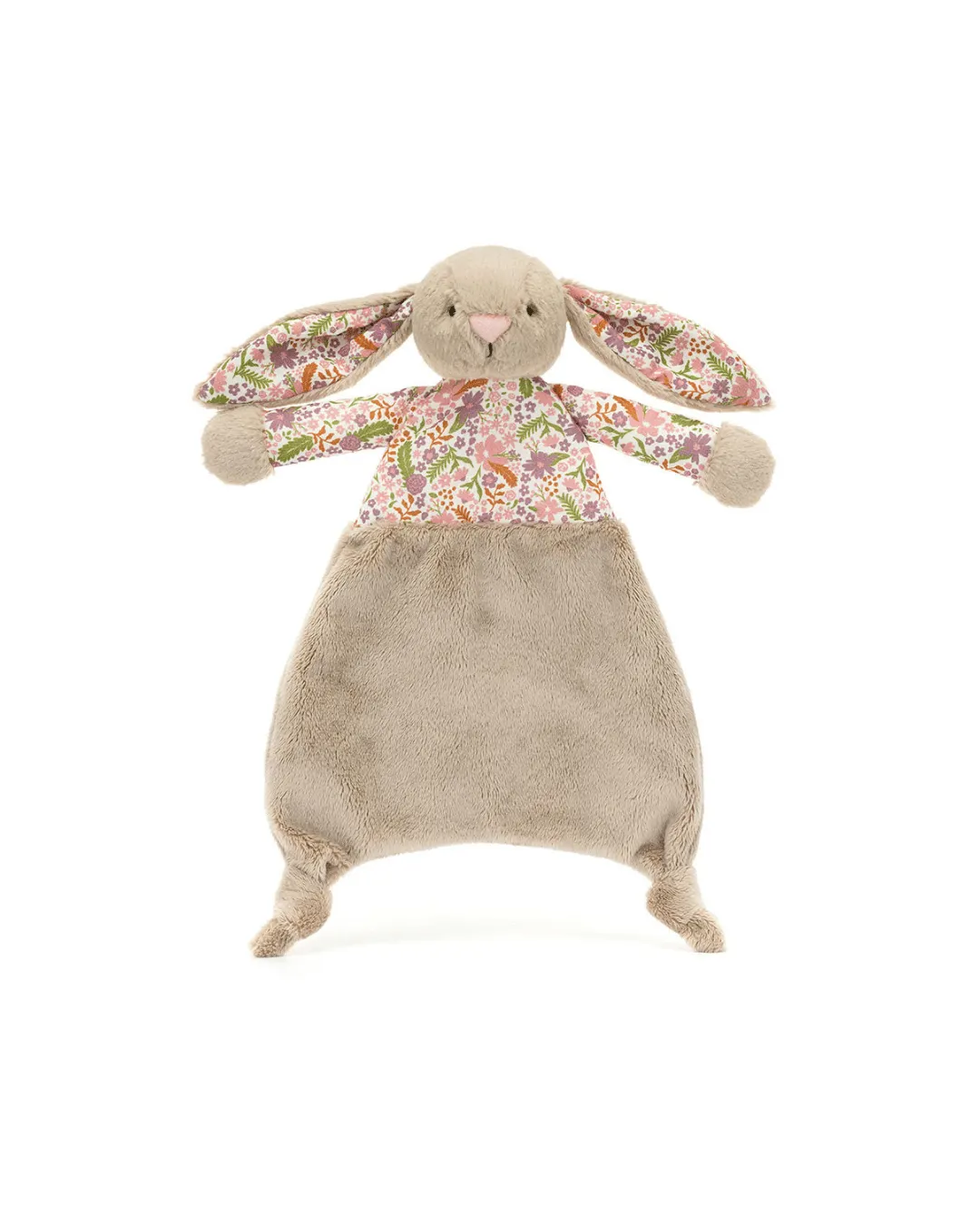 Jellycat - Króliczek z Kwiecistymi Uszami „Petal” szmatka przytulanka beżowa 27 cm