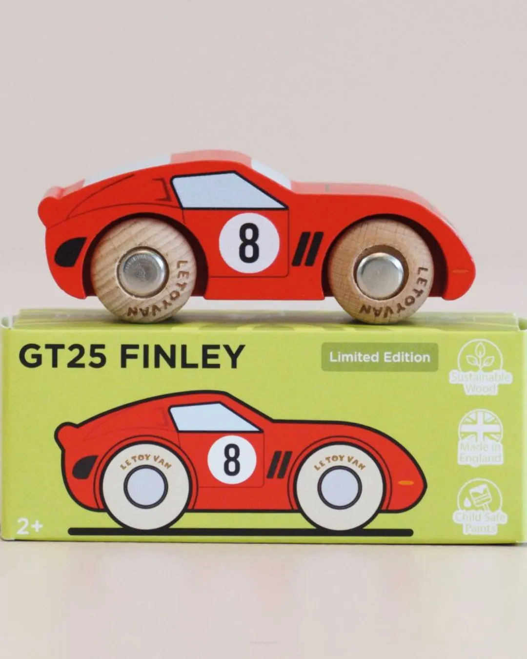 Le Toy Van - Drewniany samochodzik GT25 Finley Le Toy Van - Drewniany samochodzik GT25 Finley
