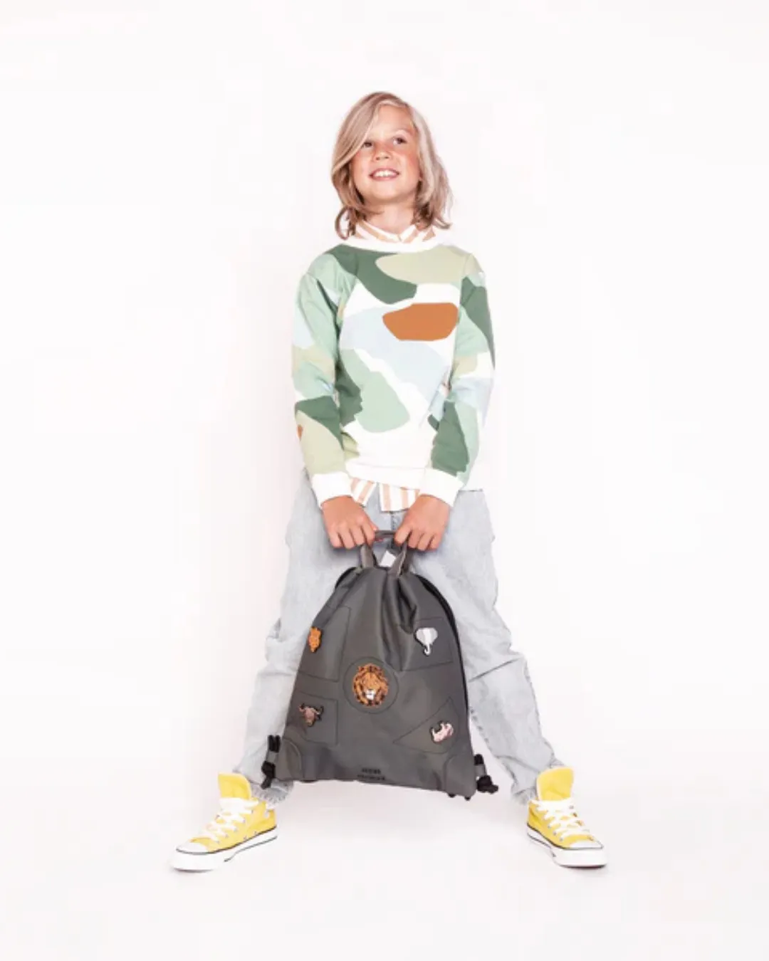 Jeune Premier - plecak worek dziecięcy Big Five Khaki