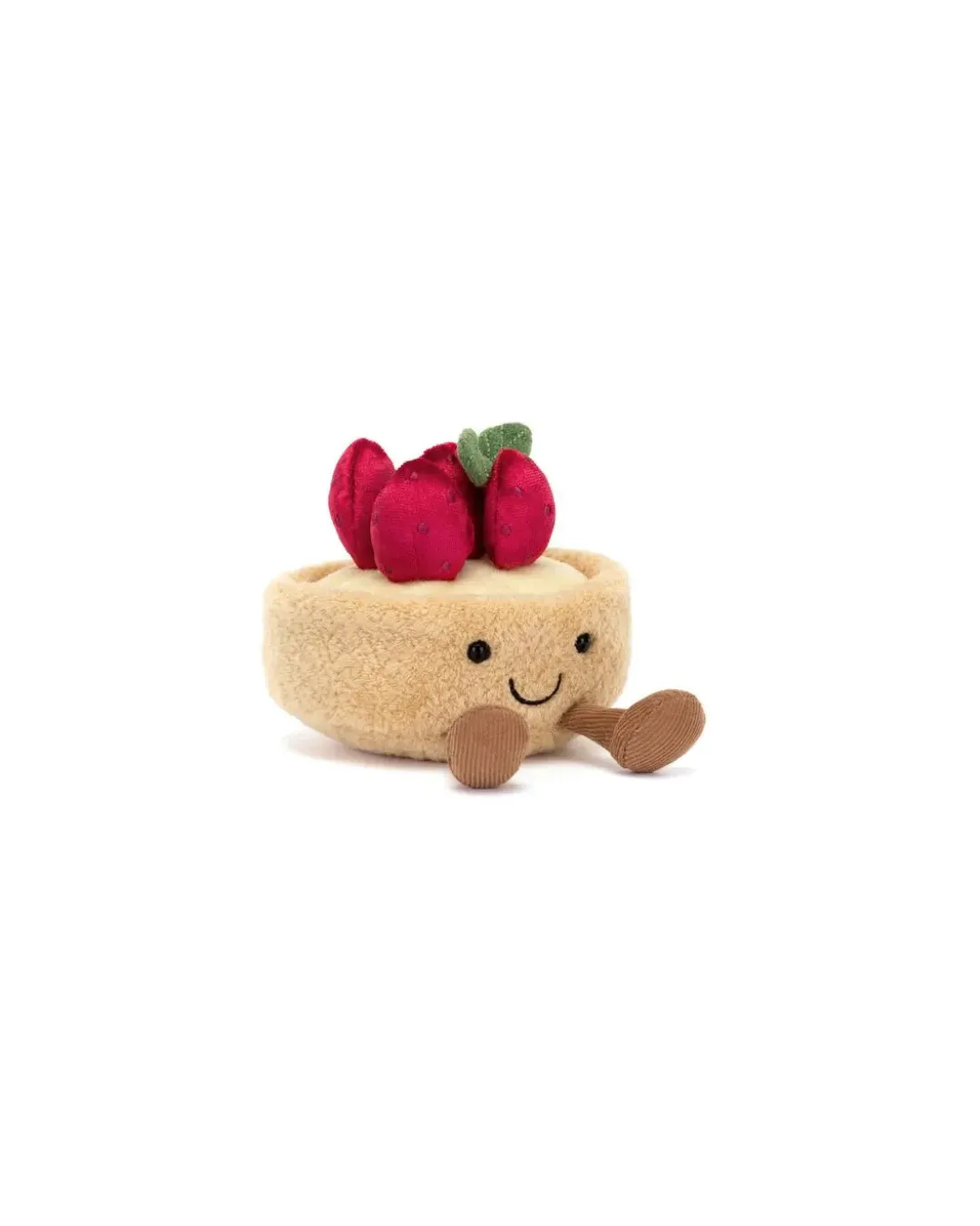 Jellycat - zabawna Tarta Truskawkowa 11 cm