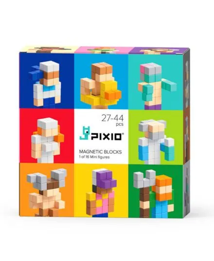 Pixio - klocki magnetyczne 24 elementy Mini Figures 2 Surprise Series Pixio - klocki magnetyczne 24 elementy Mini Figures 2 Surprise Series