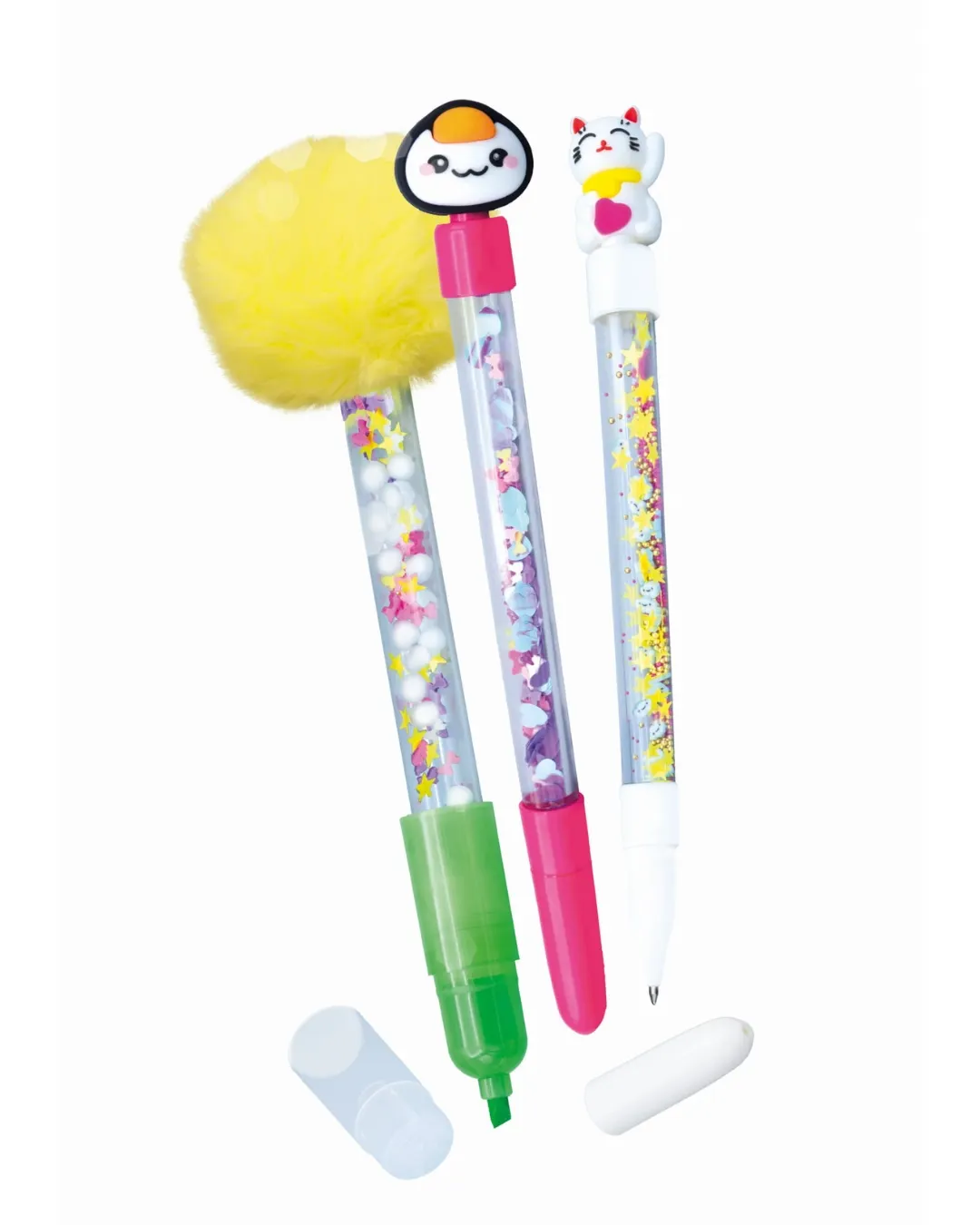 Buki - zestaw DIY - długopisy i mazak Kawai