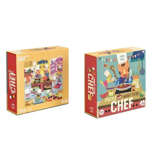Londji - puzzle dla dzieci, Chcę być szefem kuchni!