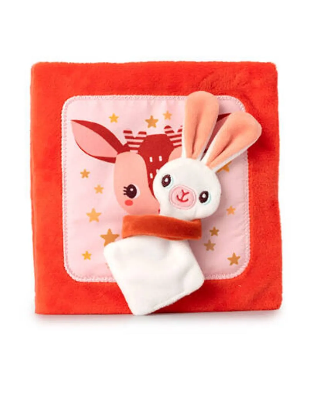 Lilliputiens - miękka książeczka aktywizująca z mini-komforterem Stella i jej przytulanka Lilliputiens - miękka książeczka aktywizująca z mini-komforterem Stella i jej przytulanka