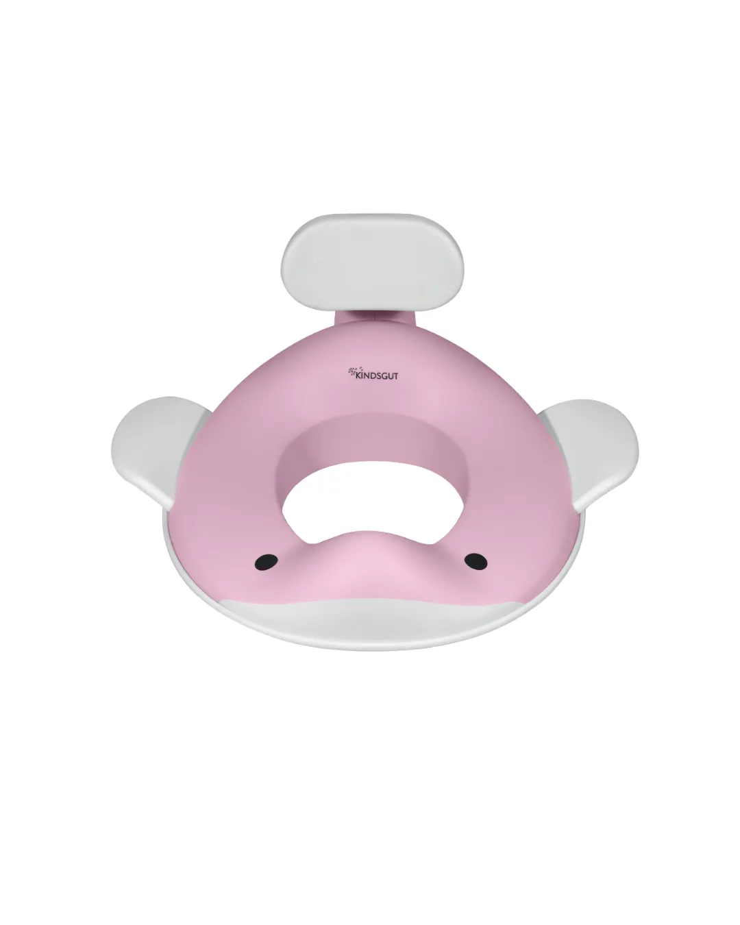 Kindsgut - deska nakładka sedesowa Wieloryb różowa
