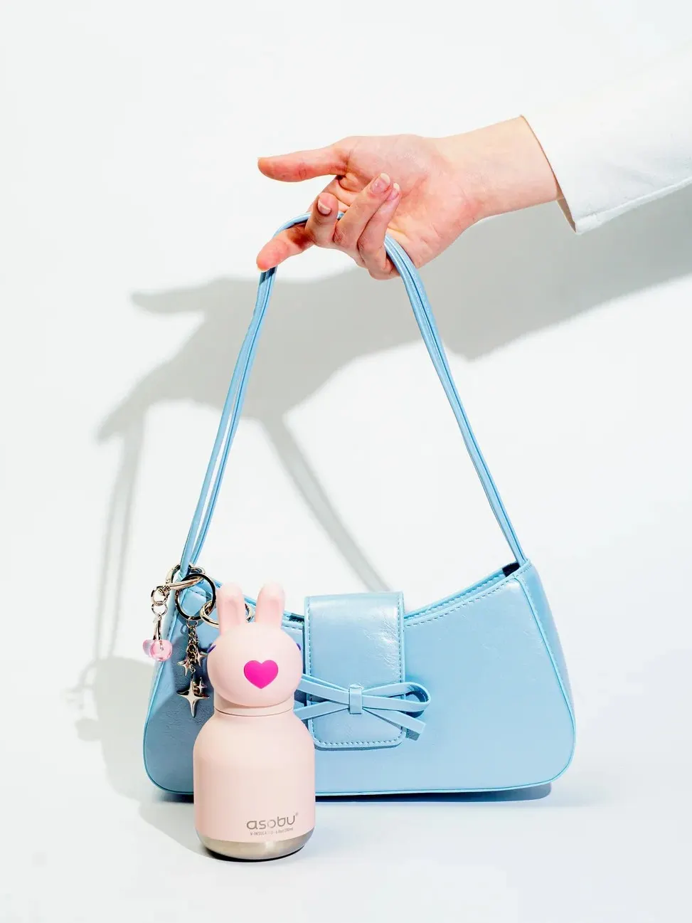 Asobu - butelka termiczna Mini Bestie Bunny 200 ml