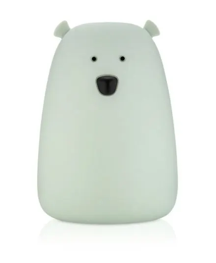 Rabbit & Friends - miś duży lampka silikonowa Szałwiowa