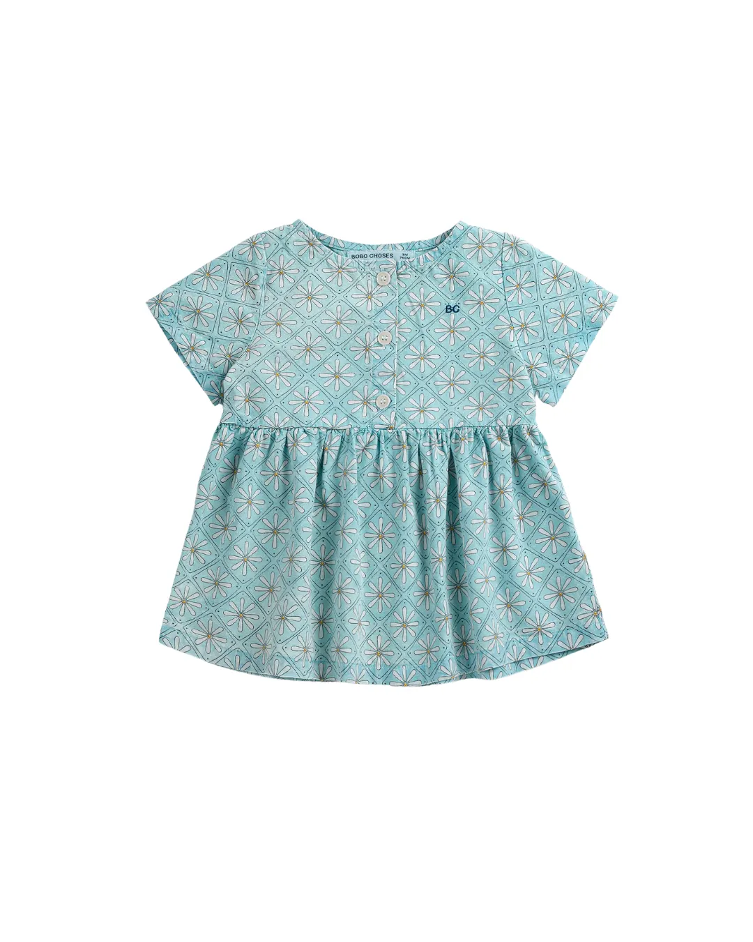 BOBO CHOSES - sukienka bawełniana Daisy Mosaic