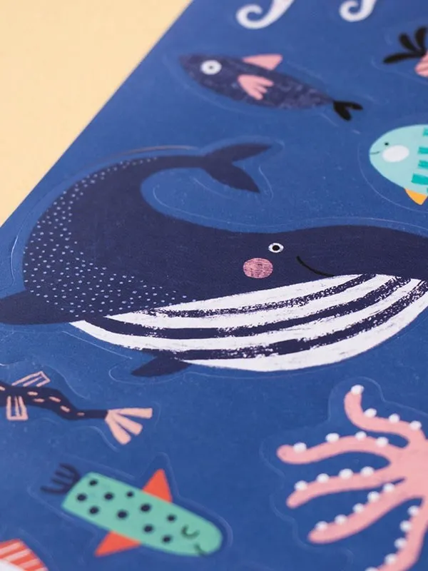 Londji - naklejki wielorazowe Morze