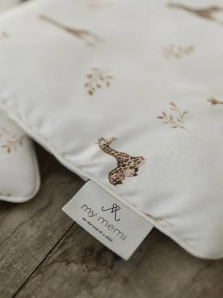 My Memi - bambusowa pościel z wypełnieniem 75x95 Giraffes My Memi - bambusowa pościel z wypełnieniem 75x95 Giraffes