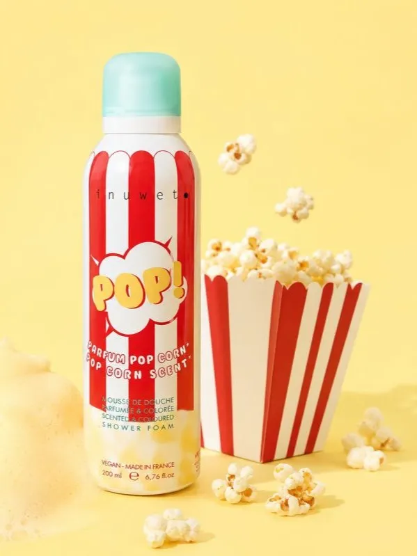 Inuwet - pianka pod prysznic 200 ml POP CORN Inuwet - pianka pod prysznic 200 ml POP CORN