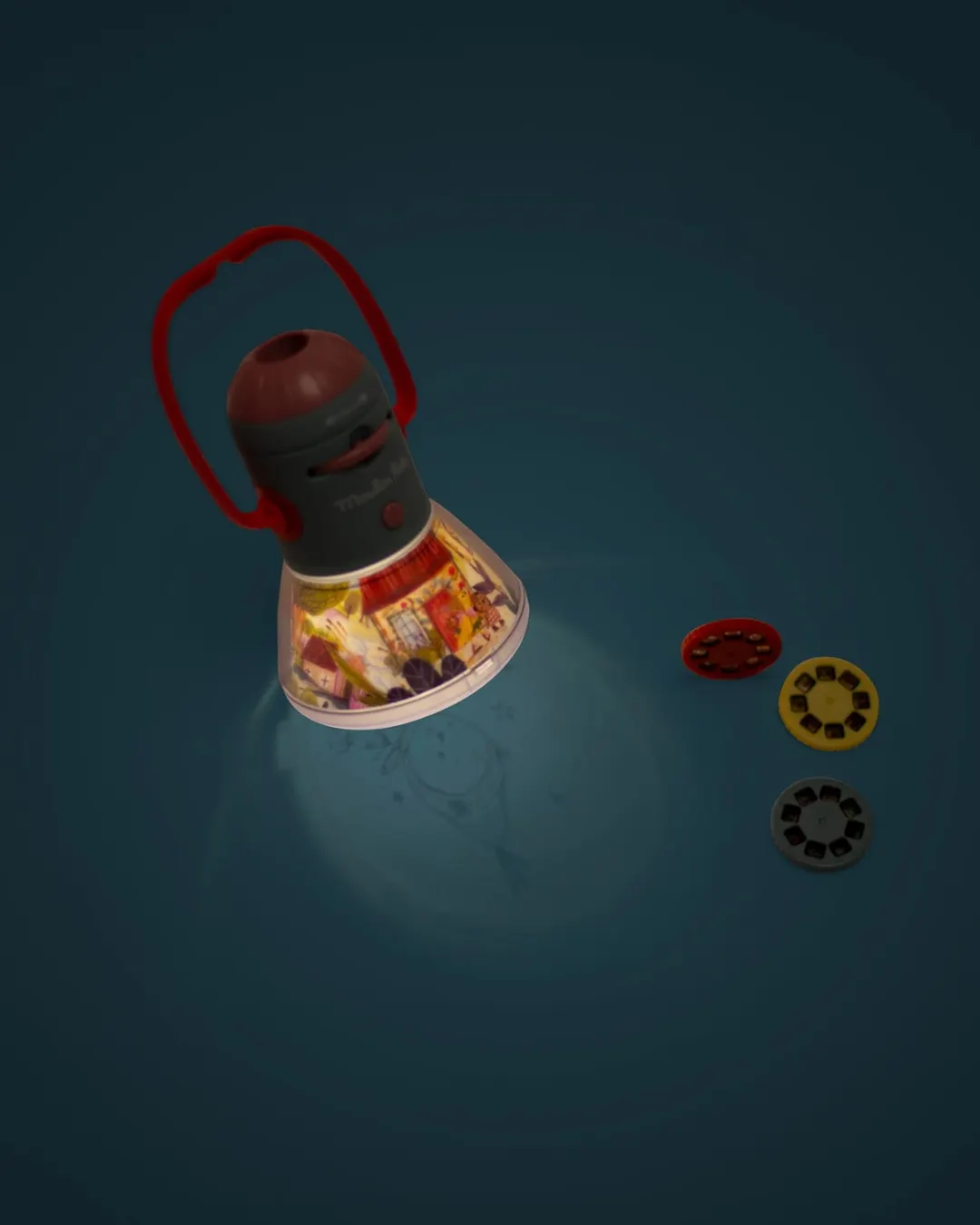 Moulin Roty - projektor z funkcją lampki dla dzieci 2w1 Les Minouchkas Moulin Roty - projektor z funkcją lampki dla dzieci 2w1 Les Minouchkas