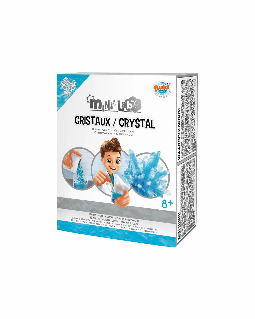 Buki - zestaw do hodowli kryształów Mini lab Blu