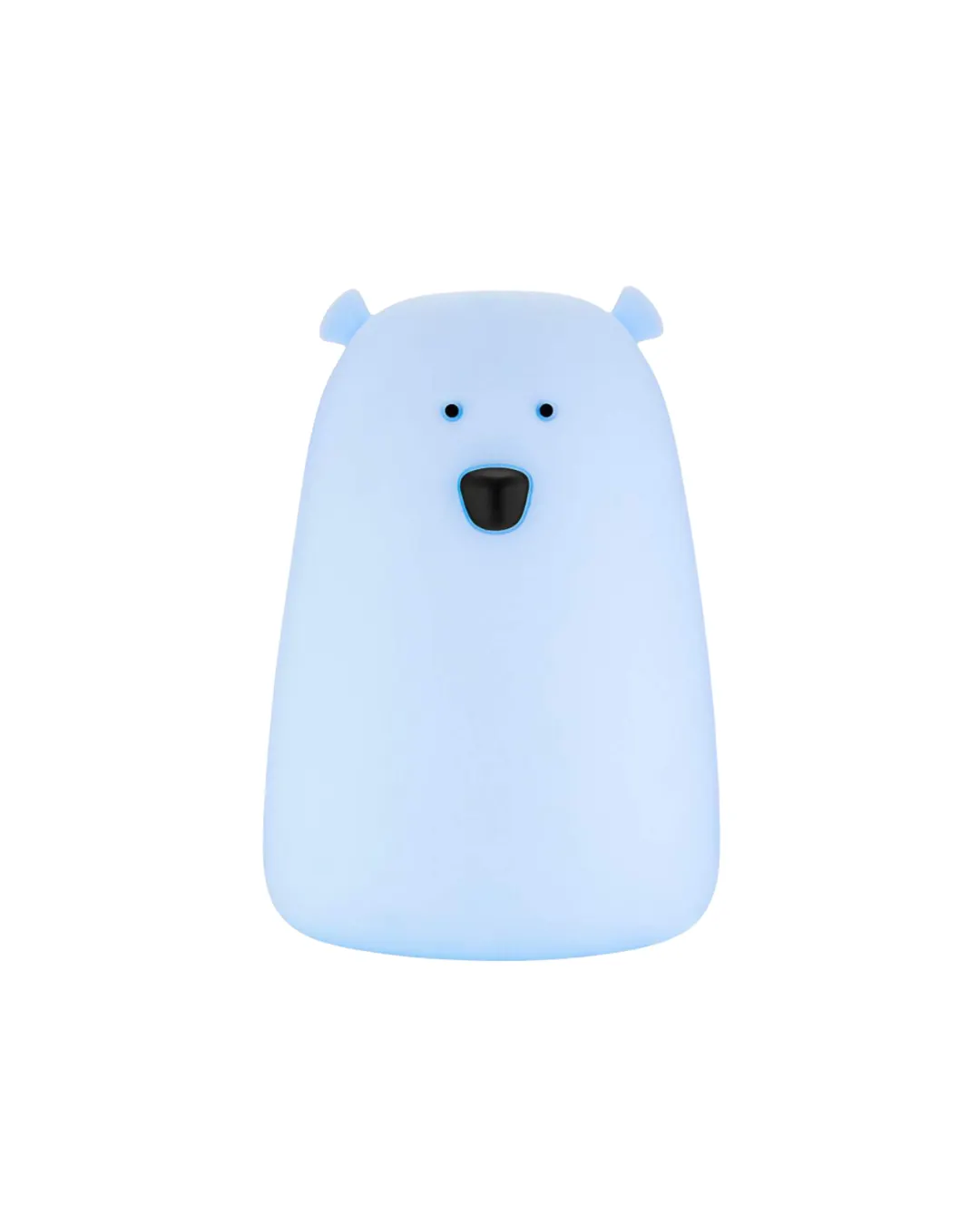 Rabbit & Friends - miś duży lampka silikonowa niebieska Rabbit & Friends - miś duży lampka silikonowa niebieska