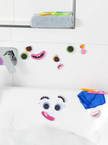 Tiger Tribe - zabawki kąpielowe Kredki i buźki